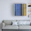 Art mural sur toile tendue - Mathilde Guillemot «The Blind», art mural pour salon, chambre à coucher ou bureau - 18 x 18