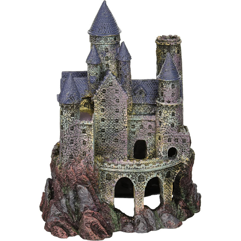 Age-of-magic Large Wizard’s Castle Aquarium Decoration