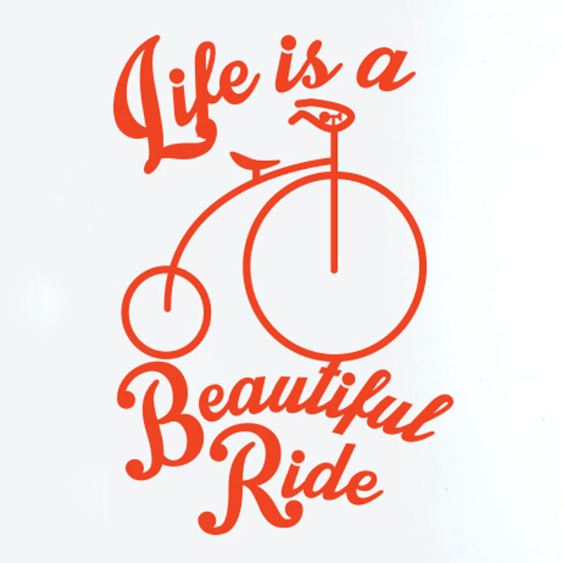 Wall Decal, Medium, Orange