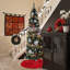 Sapin de Noël artificiel éclairé Slender-789545309