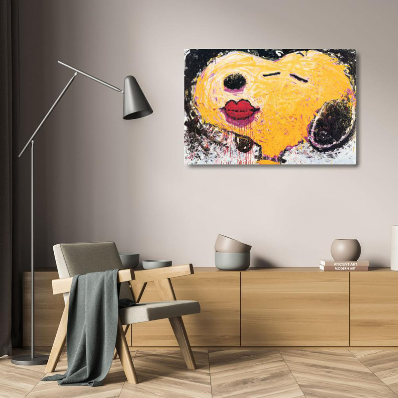 Lèvres de chien, H 16 po x l 24 po