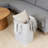 Large Capacity Foldable Fabric Laundry Hamper With Long Handles, Multi-Purpose Storage Bin For Home, Office, Dorm Use, 100L-858997396