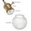 URBNLIVING 1 - Light Single Pendant-83022713