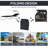 Outdoor Lounge, Adjustable Folding Chaise Lounge With Sun Shade, Modern Patio Chaise Lounge-2039640521