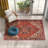 Benhurst Traditional Medallion Oriental Area Rug-1606621374