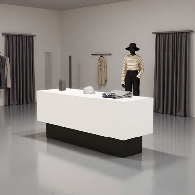 Display table in the clothing store
