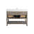 Lunnete 48'' Free Standing Single Bathroom Vanity with Ceramic Top