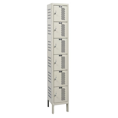 Heavy Duty Metal 6 Or More - Tier 12'' Employee Locker