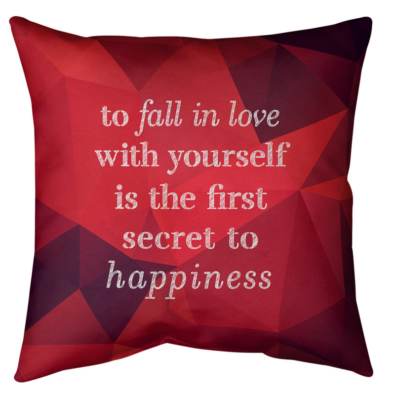 Coussin de sol, 28 po x 28 po, Orange / mauve