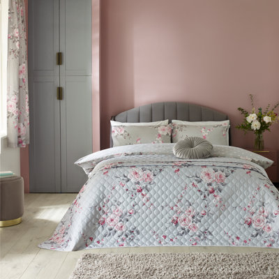 Canterbury Floral Reversible Bedspread