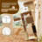 77in Multi-Level Cat Tree, Beige/Leopard, with 4.3in Thick Posts-1690183470