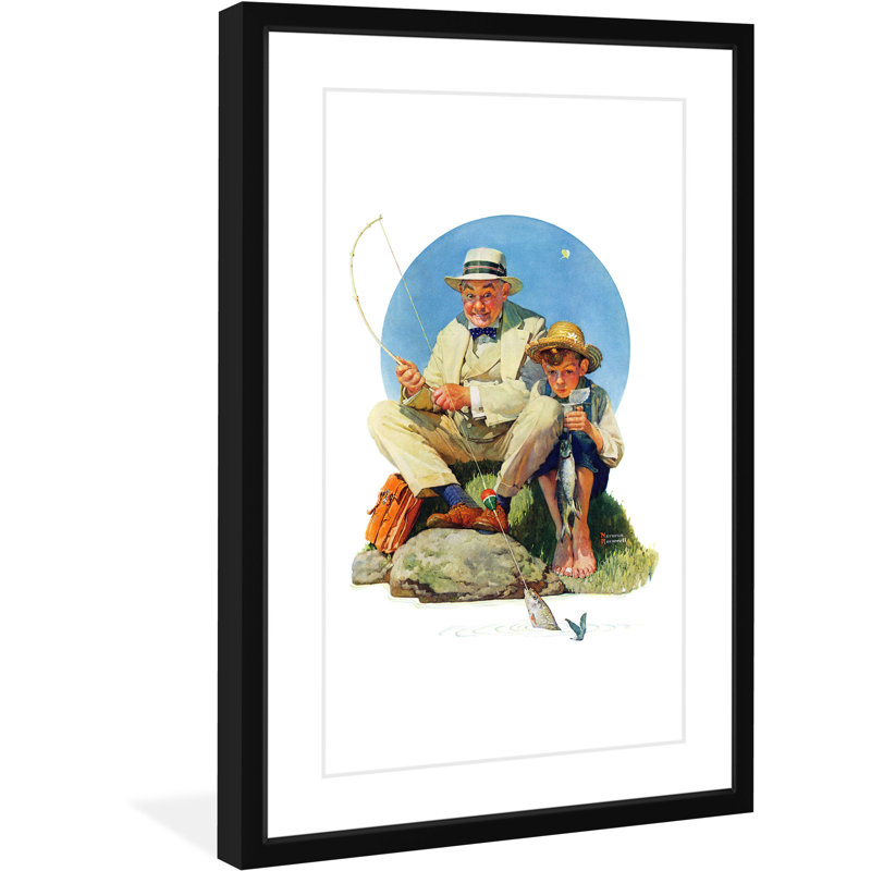 Norman Rockwell - Wrapped Canvas Print, 91 cm H x 61 cm W x 4 cm D