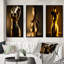 «Stylish Golden Dress Mannequin», 3 pièces-812272255-812272253
