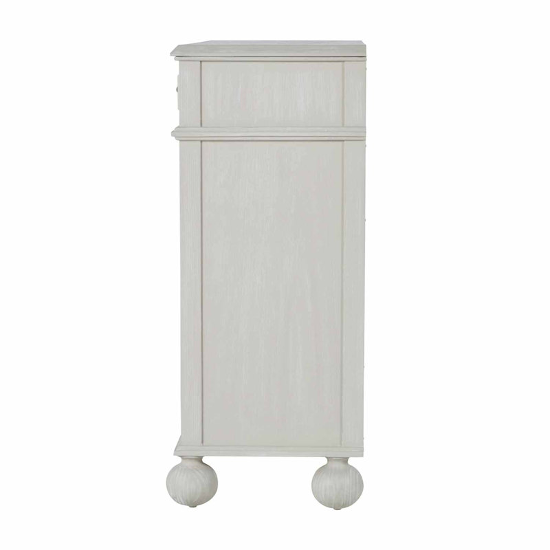 Ezekiel 2 - Door Accent Cabinet, Cerused Ash