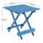 Folding Solid Wood Patio Table For Outdoor Use, Portable And Space-Efficient Design, Ideal For Backyard And Balcony