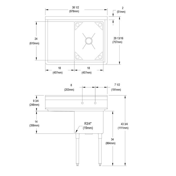 Dimensions du produit