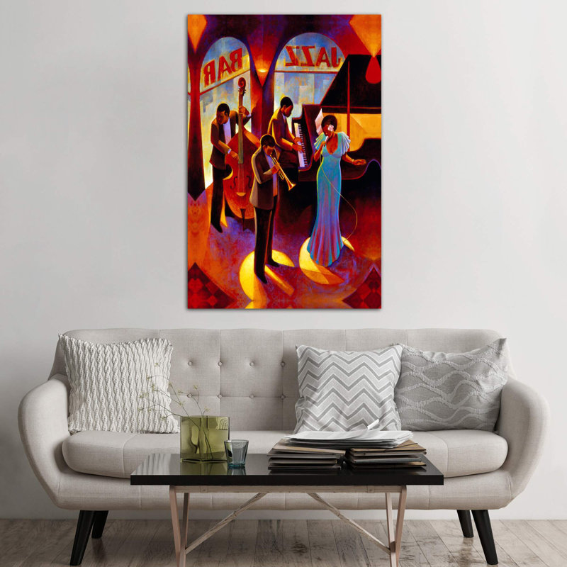 At The Top by Keith Mallett - Print on Canvas, No Frame, 66.04 cm H x 45.72 cm W x 1.91 cm D