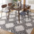 Burch Geometric Ivory/Black Area Rug-84862073