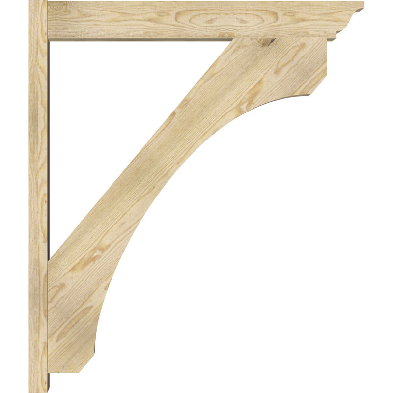 Perspectives traditionnelles Legacy, P 36 po x H 42 po, Cèdre rouge occidental l 7 1/2 po (lisse)