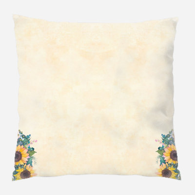 Coussin décoratif fleur Wycombe