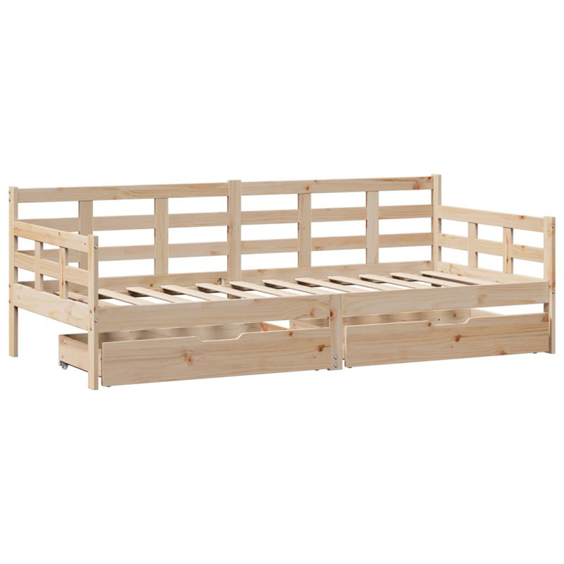 Crissyfield Solid Wood Daybed, Single (3')