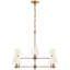 Sable 8 - Light Glass Chandelier-113015774-113101934