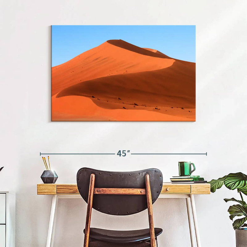Dune de sable de la Namibie, H 26 po x l 39 po