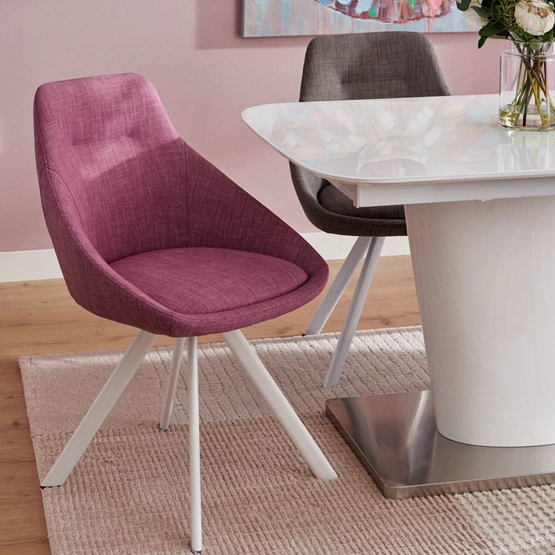 48cm H Polyester Blend Upholstered Side Chair
