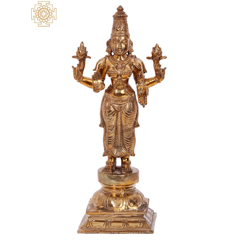 Figurine déesse debout Lakshmi
