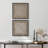 " Brown Minimalist Line Patterns On Textured Background Modern Art Nordic " 2 - Pieces-101463313-101463309