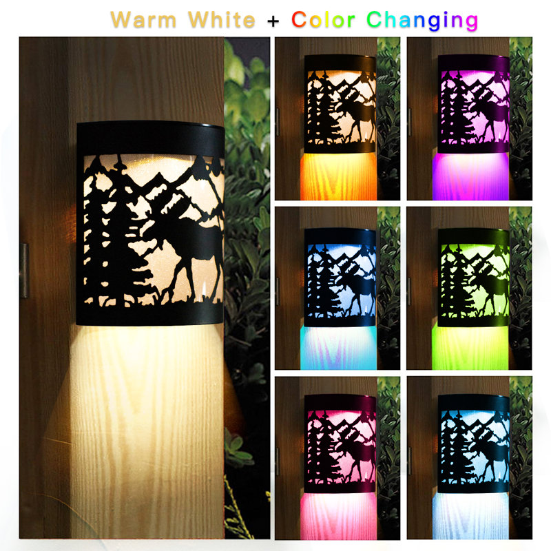 Solar Powered Deck Light Pack, Moose