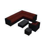 Urbana Outdoor 9 - Piece Conversation Set