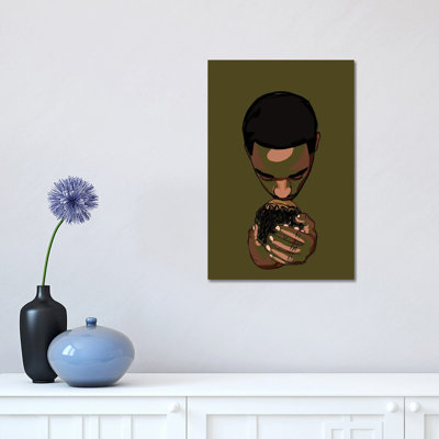 Daddy’s Baby II - Green by NoelleRx - Print on Canvas