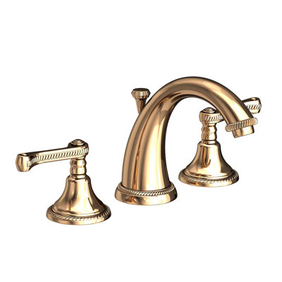 Amisa Widespread Bathroom Faucet with Drain Assembly