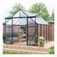Base surélevée en polycarbonate à double porte 8X10ft