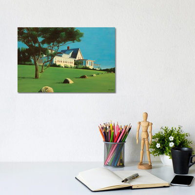 House Bathed In Sunlight by Nick Savides - Gallery-Wrapped Canvas Giclée on Canvas