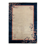 One-of-a-Kind 6'9" X 9'8" Hand Knotted Area Rug