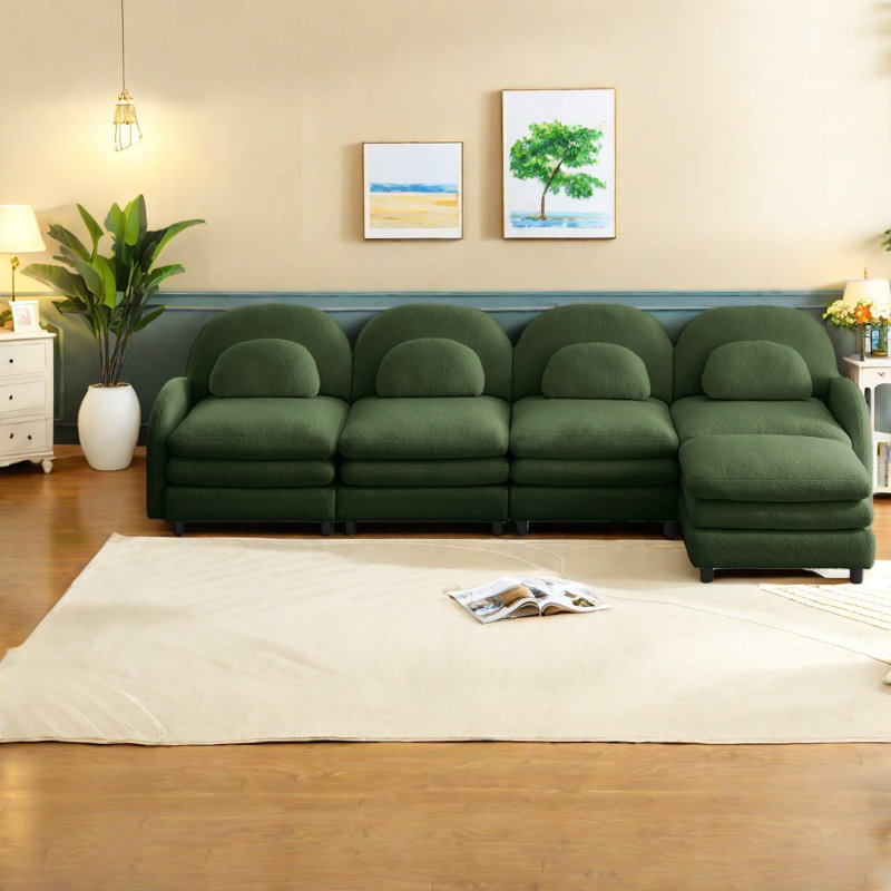 Canapé modulaire 4 places Cloud Comfort