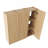 36-Inch Wall Mounted Side Cabinet Combination With 3 Soft Closing Door For Small Bathroom,Study, Storage Room-1893216183