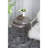 Hamdan Stainless Steel Tray Top Nesting Tables
