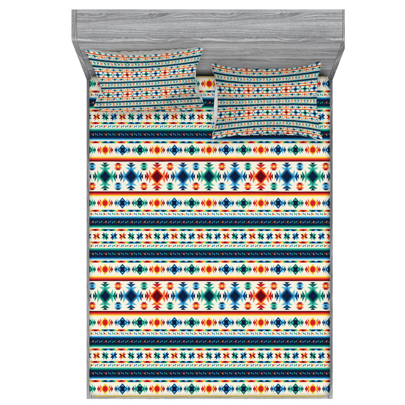Microfiber Sheet Set, Full Sheet Set with Fitted Sheet