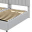 Lit plateforme luxueux avec rangement hydraulique-663004154