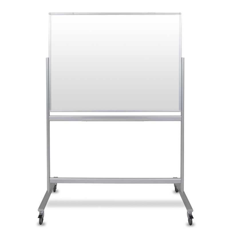 Tableau mobile magnétique effaçable à sec, H 72 po x l 51 po x P 24 po