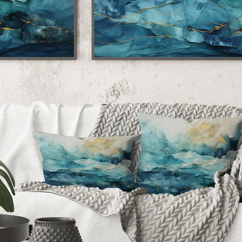 Coussin Teal
