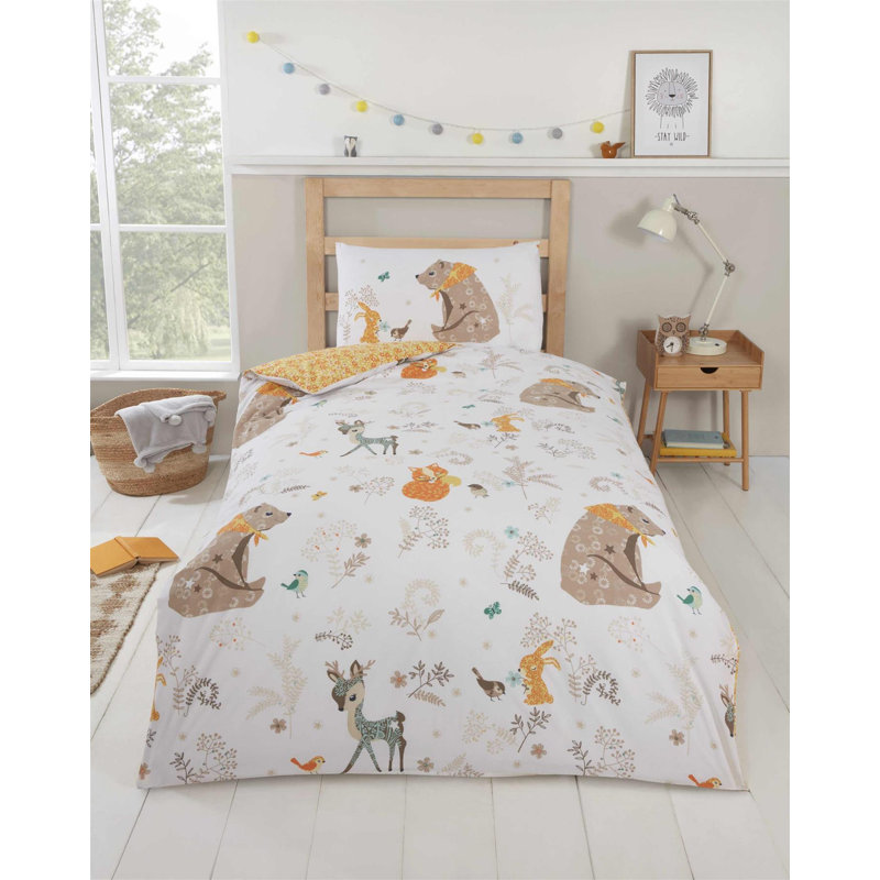 Amritpal Geometric Shapes Duvet Cover Set with Pillowcases, Kingsize - 2 Standard Pillowcases