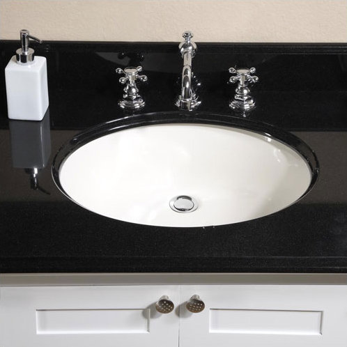 Dessus de salle de bain à cuve simple avec portes meuble-lavabo Gillan, 30 po, Blanc de Carrare, Pas de cuvette