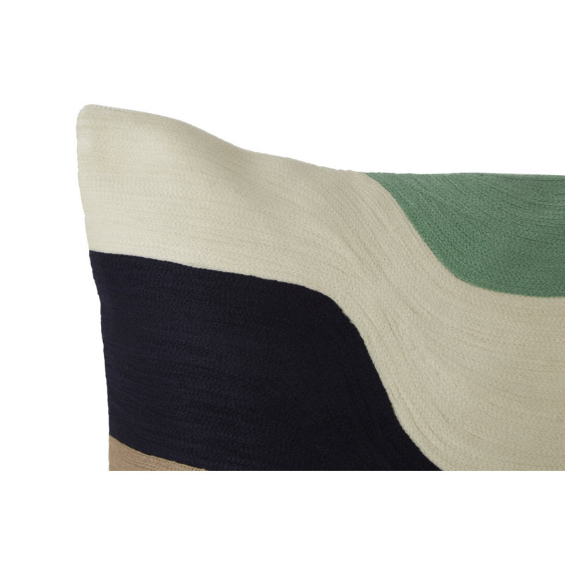 Lance Striped Square Cushion