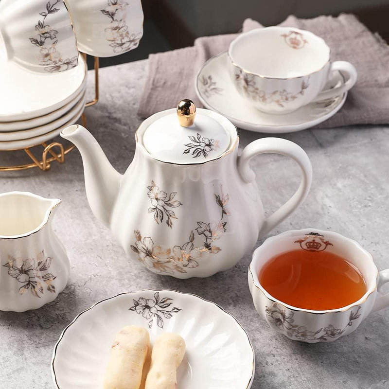 British Royal Series Porcelain Tea Set