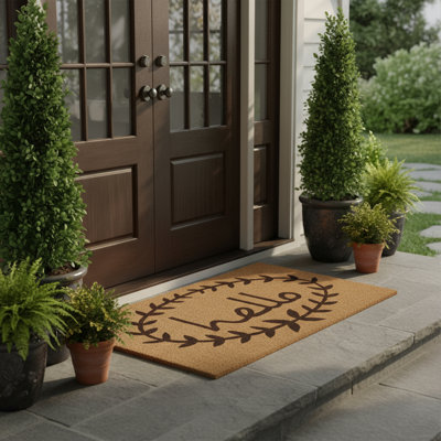 Bronsen Non-Slip Outdoor Doormat