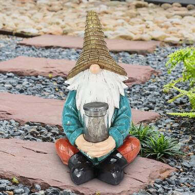 NEGJ Resin DoctorA Garden Gnome Dwarf ElfA Outdoor Courtyard